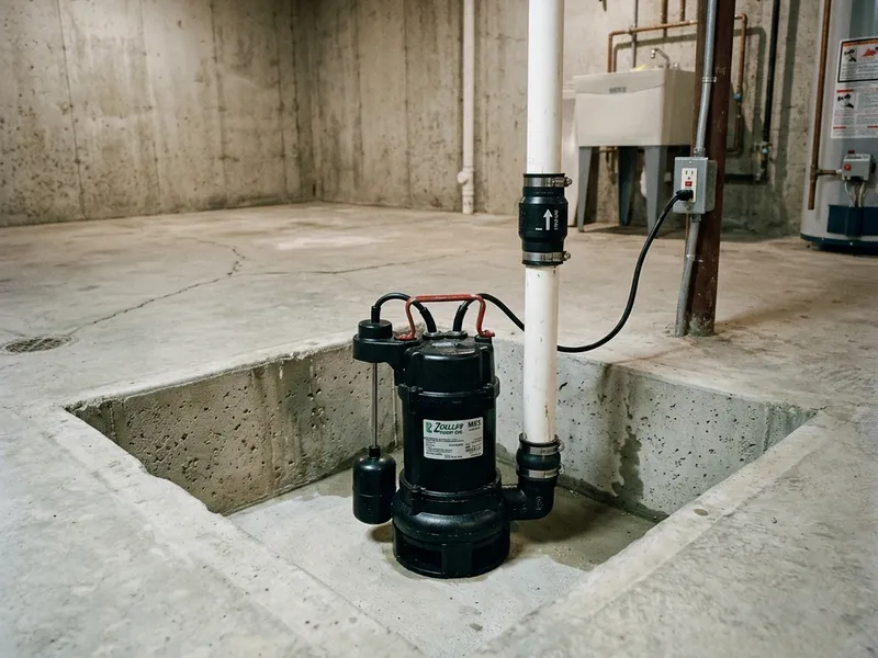 Sump Pump Installation Plumber in Doffing, TX